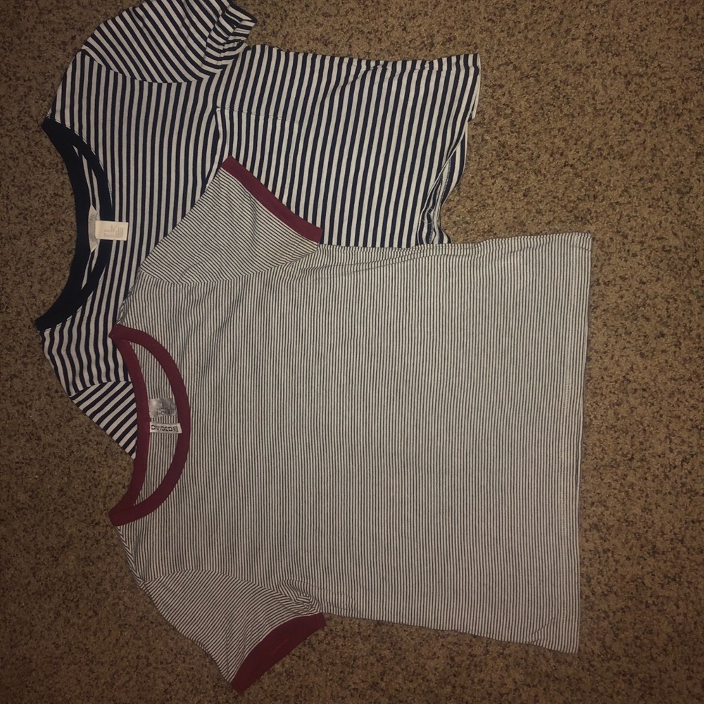 Selling a Lot or cropped t-shirts from H&M.